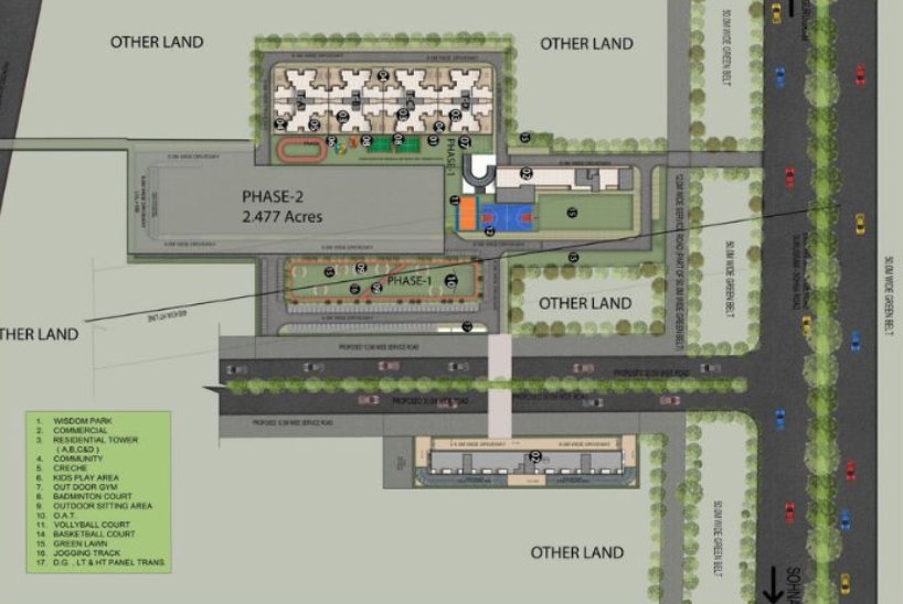 4S Aster Avenue Location Map